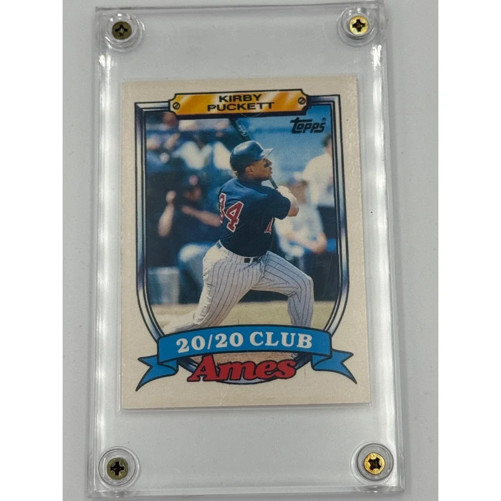 1989 Topps Ames 20/20 Club Kirby Puckett Minnesota Twins Baseball Card 24